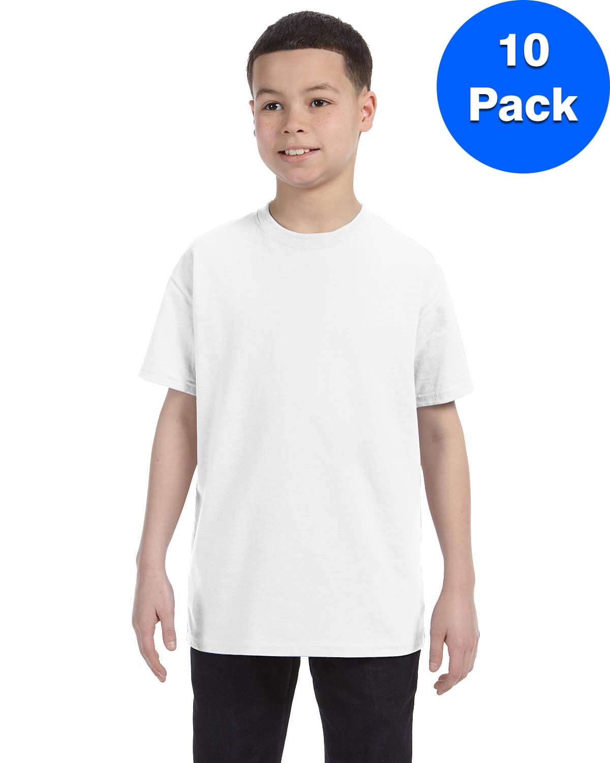 Mens 5.3 oz. Heavy Cotton T-Shirt 10 Pack