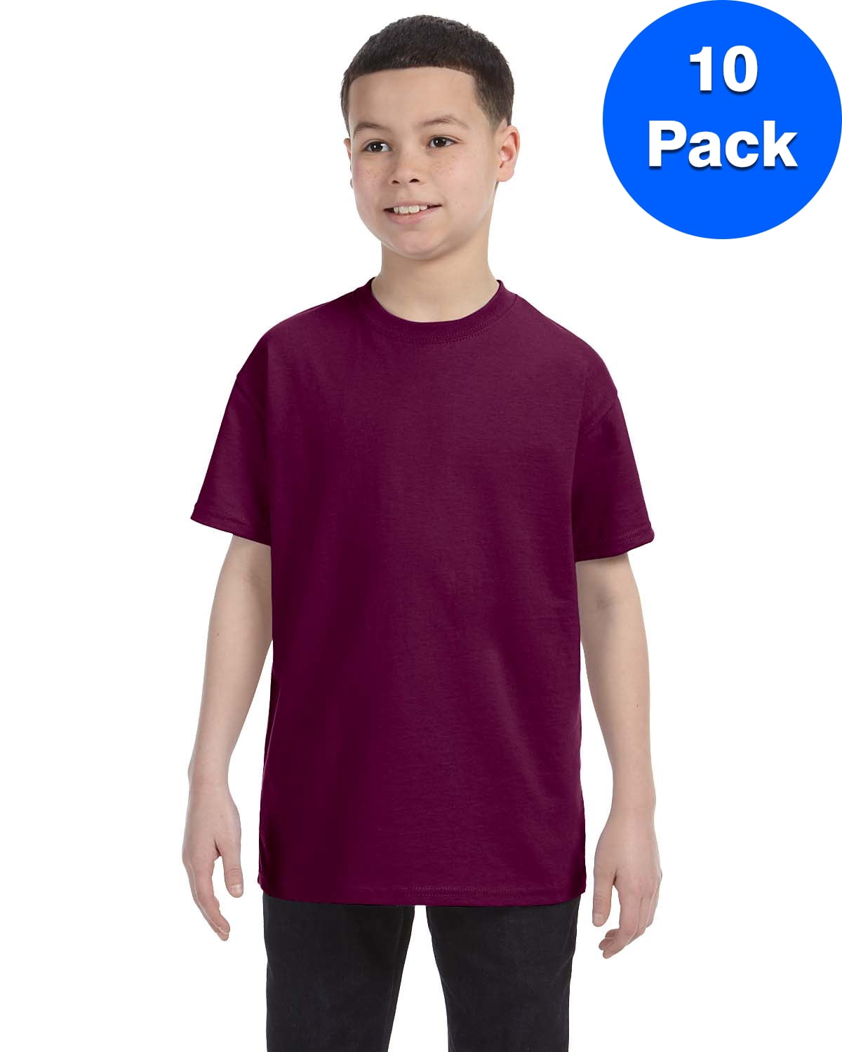 Mens 5.3 oz. Heavy Cotton T-Shirt 10 Pack