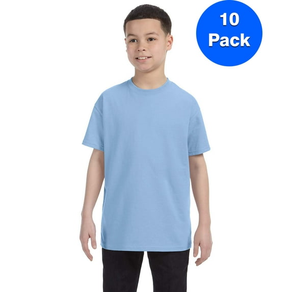 Mens 5.3 oz. Heavy Cotton T-Shirt 10 Pack