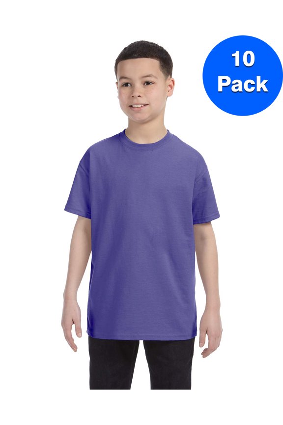 Mens 5.3 oz. Heavy Cotton T-Shirt 10 Pack