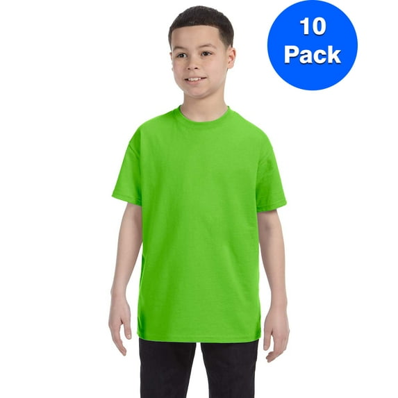 Mens 5.3 oz. Heavy Cotton T-Shirt 10 Pack