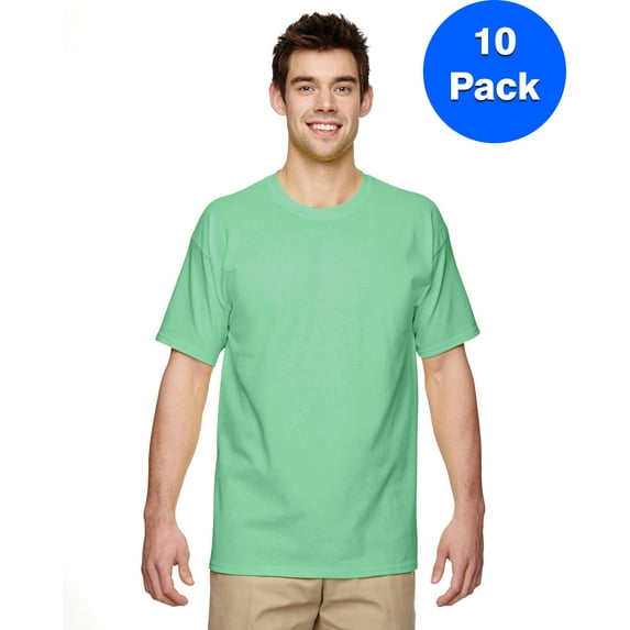 Mens 5.3 oz. Heavy Cotton T-Shirt 10 Pack
