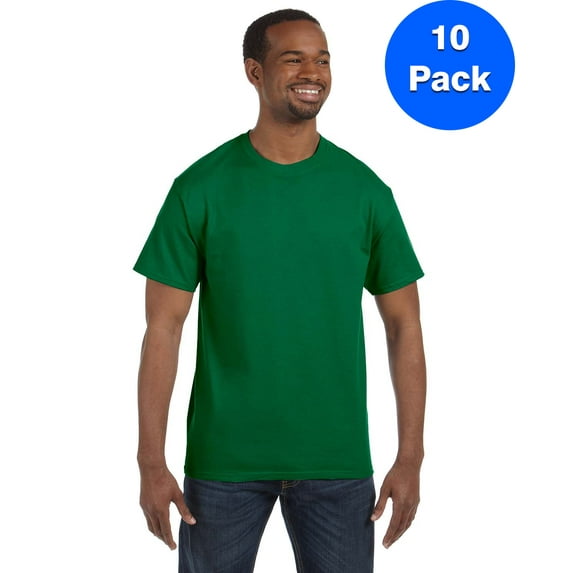 Mens 5.3 oz. Heavy Cotton T-Shirt 10 Pack