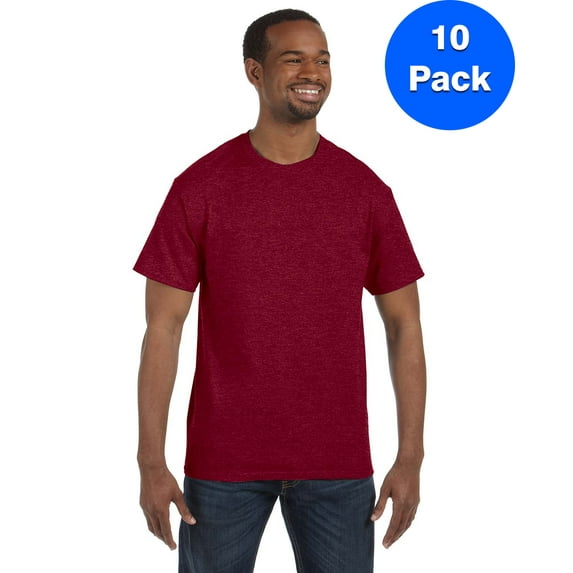 Mens 5.3 oz. Heavy Cotton T-Shirt 10 Pack