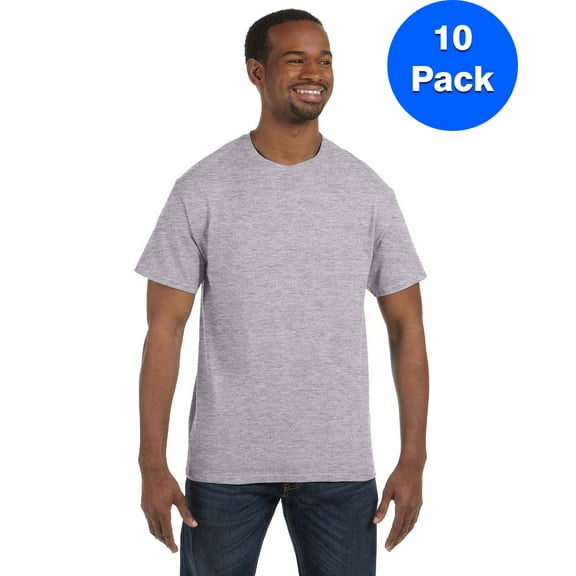 Mens 5.3 oz. Heavy Cotton T-Shirt 10 Pack