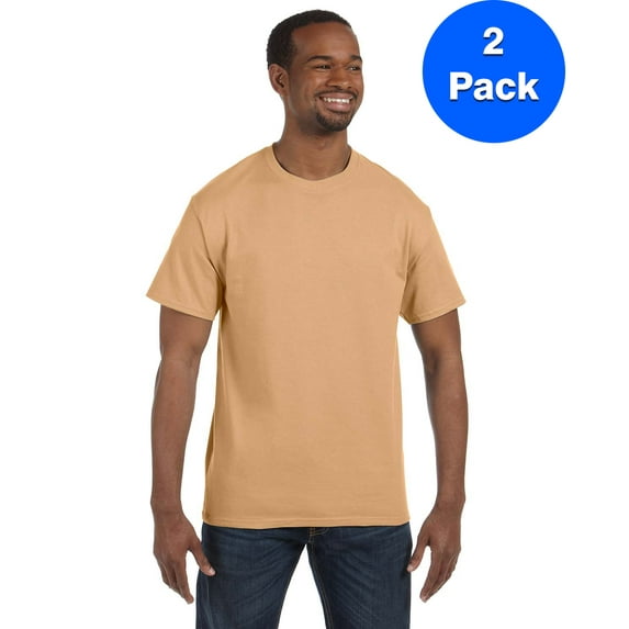 Mens 5.3 oz. Heavy Cotton T-Shirt 2 Pack