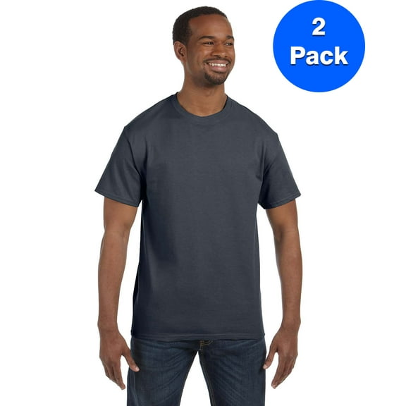 Mens 5.3 oz. Heavy Cotton T-Shirt 2 Pack