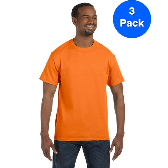 Mens 5.3 oz. Heavy Cotton T-Shirt 3 Pack