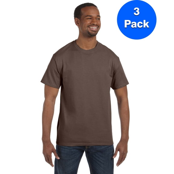 Mens 5.3 oz. Heavy Cotton T-Shirt 3 Pack