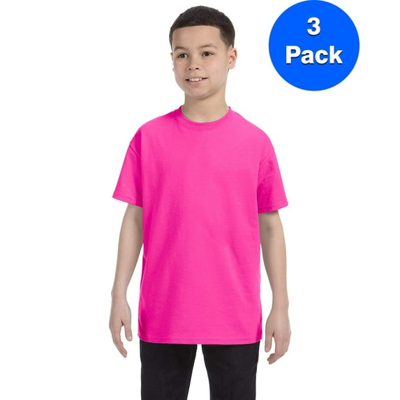 Mens 5.3 oz. Heavy Cotton T-Shirt 3 Pack