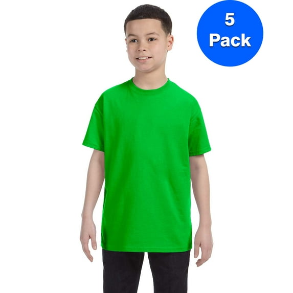 Mens 5.3 oz. Heavy Cotton T-Shirt 5 Pack