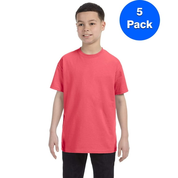 Mens 5.3 oz. Heavy Cotton T-Shirt 5 Pack