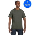 thumbnail image 1 of Mens 5.3 oz. Heavy Cotton T-Shirt 5 Pack, 1 of 2