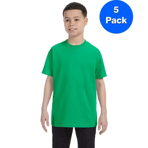 Mens 5.3 oz. Heavy Cotton T-Shirt 5 Pack