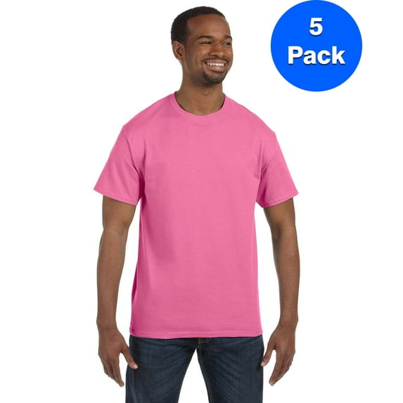 Mens 5.3 oz. Heavy Cotton T-Shirt 5 Pack