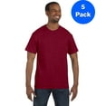 thumbnail image 1 of Mens 5.3 oz. Heavy Cotton T-Shirt 5 Pack, 1 of 2