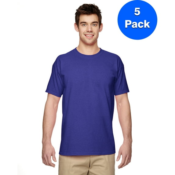Mens 5.3 oz. Heavy Cotton T-Shirt 5 Pack