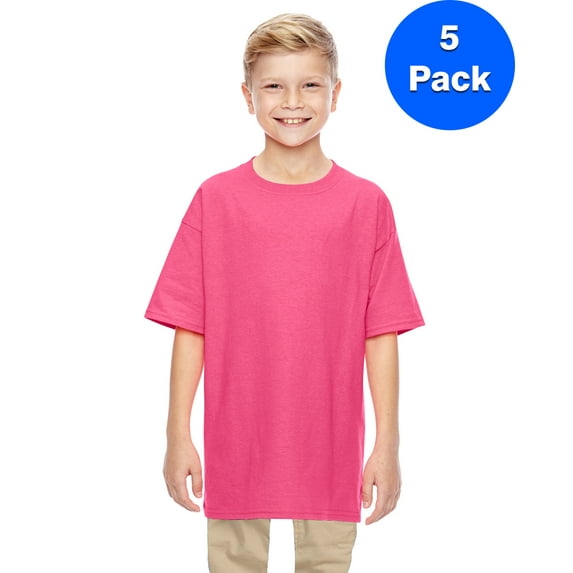 Mens 5.3 oz. Heavy Cotton T-Shirt 5 Pack