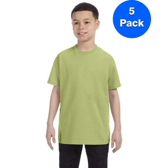 Mens 5.3 oz. Heavy Cotton T-Shirt 5 Pack
