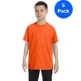 thumbnail image 1 of Mens 5.3 oz. Heavy Cotton T-Shirt 5 Pack, 1 of 2