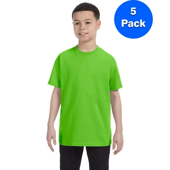 Mens 5.3 oz. Heavy Cotton T-Shirt 5 Pack