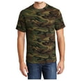 thumbnail image 1 of Mens 5.4-oz 100% Cotton Tee Shirt Military Camo S, 1 of 6