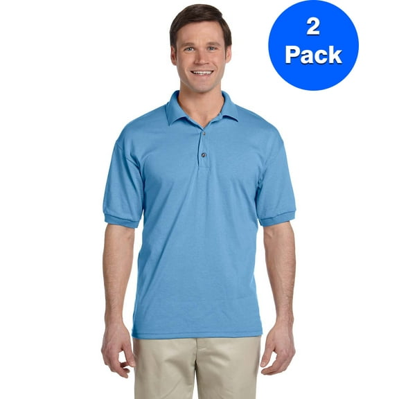 Mens 5.6 oz. DryBlend 50/50 Jersey Polo 2 Pack