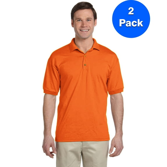 Mens 5.6 oz. DryBlend 50/50 Jersey Polo 2 Pack