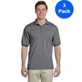 thumbnail image 1 of Mens 5.6 oz. DryBlend 50/50 Jersey Polo 3 Pack, 1 of 2
