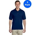 thumbnail image 1 of Mens 5.6 oz. DryBlend 50/50 Jersey Polo 3 Pack, 1 of 2