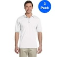 thumbnail image 1 of Mens 5.6 oz. DryBlend 50/50 Jersey Polo 3 Pack, 1 of 2