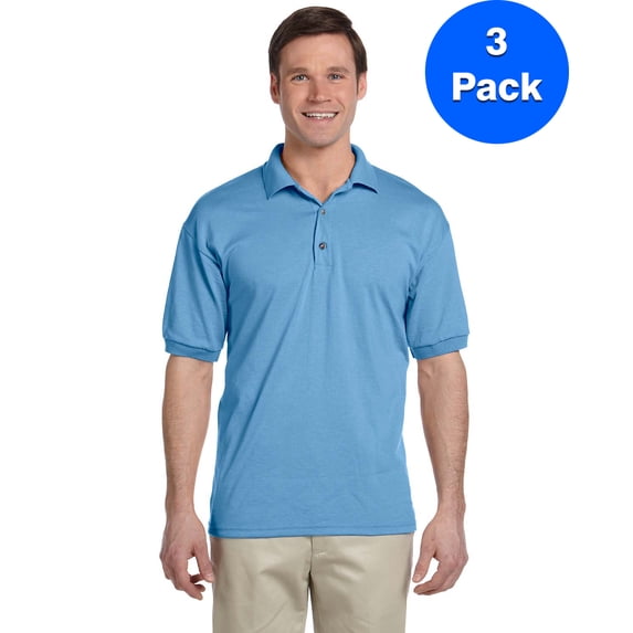 Mens 5.6 oz. DryBlend 50/50 Jersey Polo 3 Pack