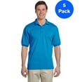 thumbnail image 1 of Mens 5.6 oz. DryBlend 50/50 Jersey Polo 5 Pack, 1 of 2