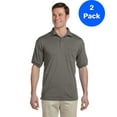 thumbnail image 1 of Mens 5.6 oz. DryBlend 50/50 Jersey Polo with Pocket 2 Pack, 1 of 2