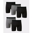thumbnail image 1 of Hanes Ultimate Boxer Briefs Men's 5 pack No Ride Up Comfort Flex  TAGLESS Underwear, 1 of 7