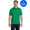 thumbnail image 1 of Mens 50/50 ComfortBlend EcoSmart Jersey Knit Polo 054 (2 PACK), 1 of 3