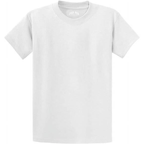 Mens 50/50 Cotton/Poly T-Shirts in Regular, Big and Tall Sizes