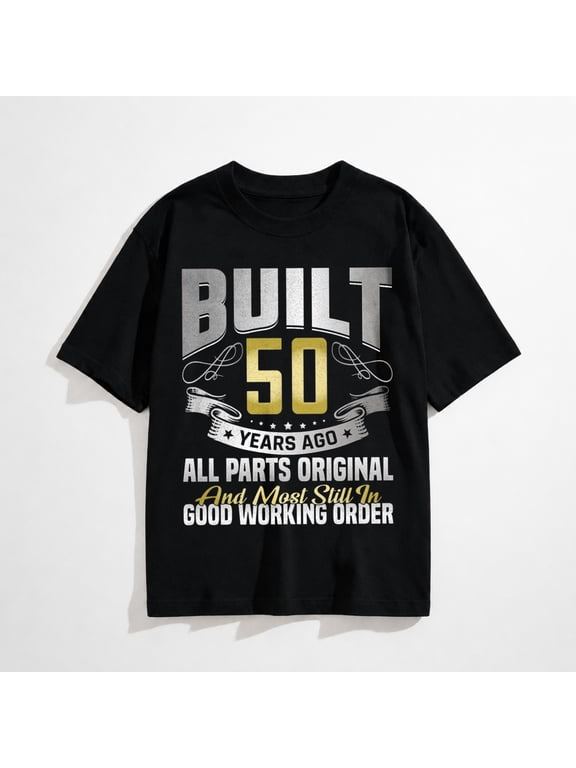 Mens 50 Year Old Man All Parts Original Men 50th Birthday Premium T-Shirt