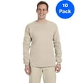 thumbnail image 1 of Mens 6.1 oz. Ultra Cotton Long-Sleeve T-Shirt 10 Pack, 1 of 2