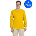 thumbnail image 1 of Mens 6.1 oz. Ultra Cotton Long-Sleeve T-Shirt 3 Pack, 1 of 2