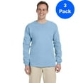 thumbnail image 1 of Mens 6.1 oz. Ultra Cotton Long-Sleeve T-Shirt 3 Pack, 1 of 2