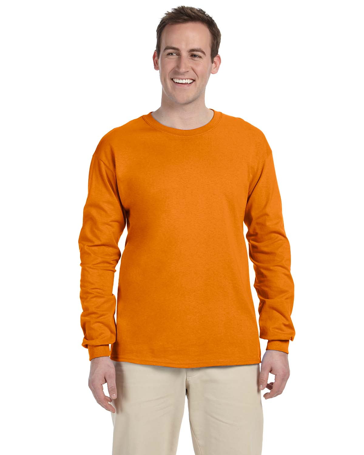 Mens 6.1 oz. Ultra Cotton Long-Sleeve T-Shirt 5 Pack - Walmart.com