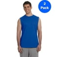thumbnail image 1 of Mens 6.1 oz. Ultra Cotton Sleeveless T-Shirt 2 Pack, 1 of 2