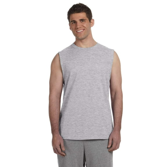 Mens 6.1 oz. Ultra Cotton Sleeveless T-Shirt 2 Pack