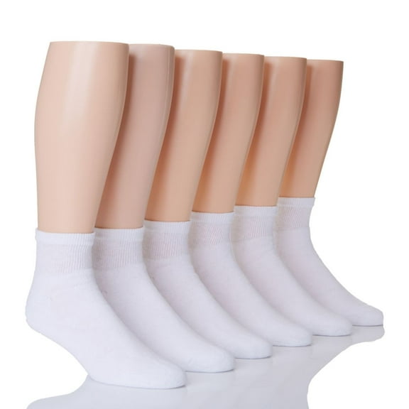 Mens 6-Pack Classics Ankle Sock 038257752618