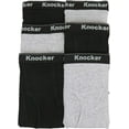 thumbnail image 1 of Mens 6 Pack of Thick Knocker Waistband Athletic Sports Boxer Briefs (6 Pack: Large), 1 of 5