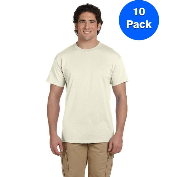 Mens 6 oz. Ultra Cotton T-Shirt 10 Pack