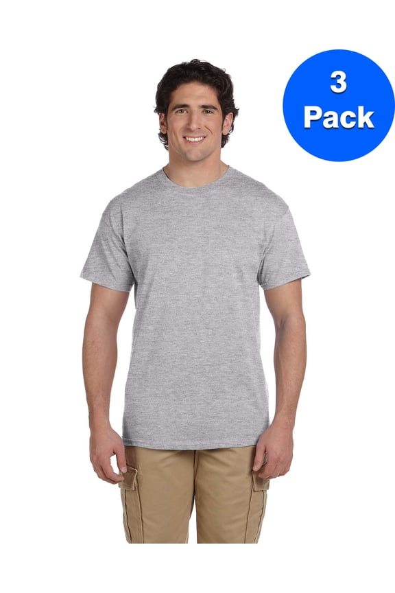 Mens 6 oz. Ultra Cotton T-Shirt 3 Pack