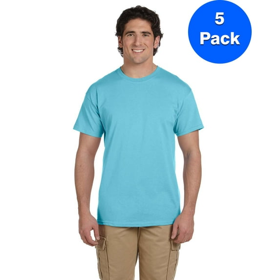 Mens 6 oz. Ultra Cotton T-Shirt 5 Pack