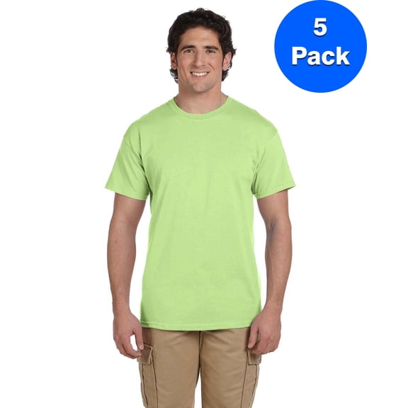 Mens 6 oz. Ultra Cotton T-Shirt 5 Pack